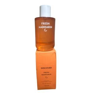 DISCOVER Your Scent FRESH MANDARIN VANILLA 100ml Eau De Toilette Glass | E9